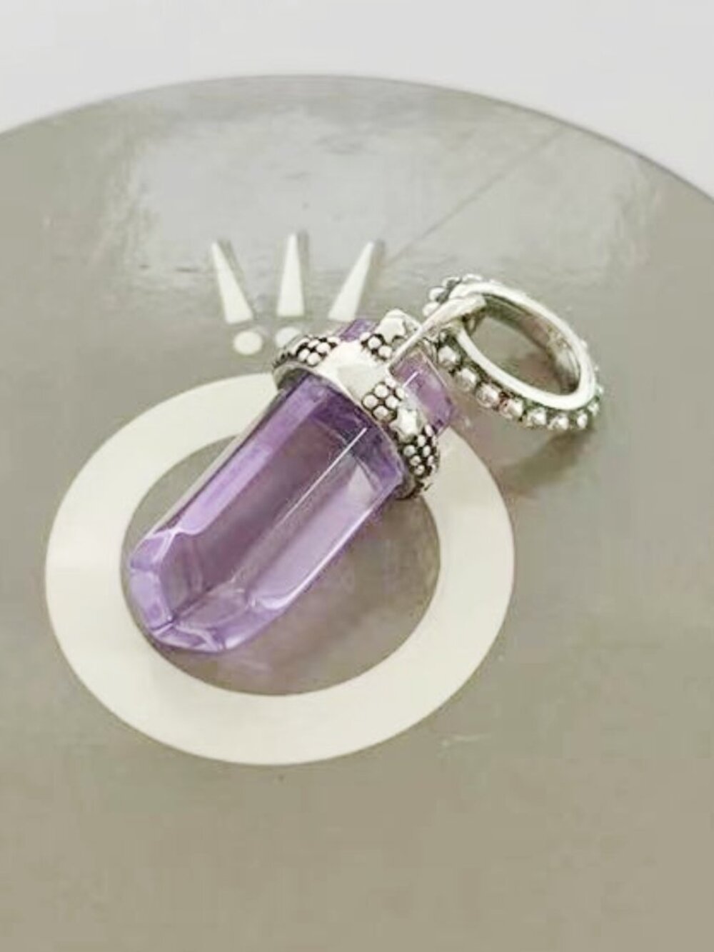 Pandora Purple Amulet Pendant - FINAL SALE